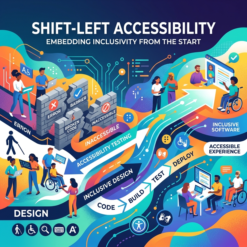 Cover image for Shifting Accessibility Left: How We Cut WCAG 2.1 AA Bugs by 45% Before They Hit Production